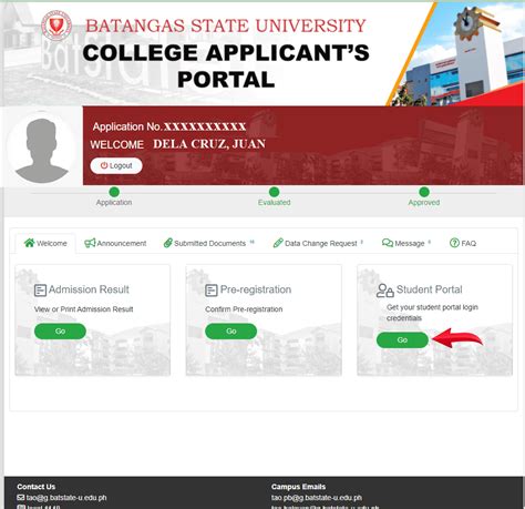 batstateu college application portal